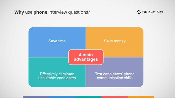Phone-screen-interview-questions-advantages