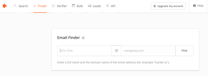 find email address