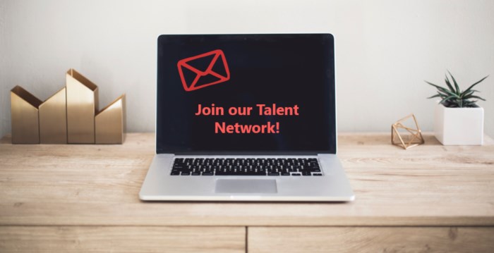 join our talent network email template