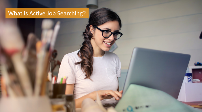 what is active job searching 